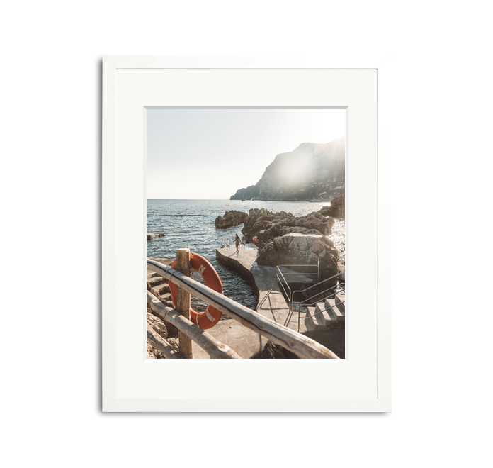 La Fontelina, Capri Framed Wall Art Print