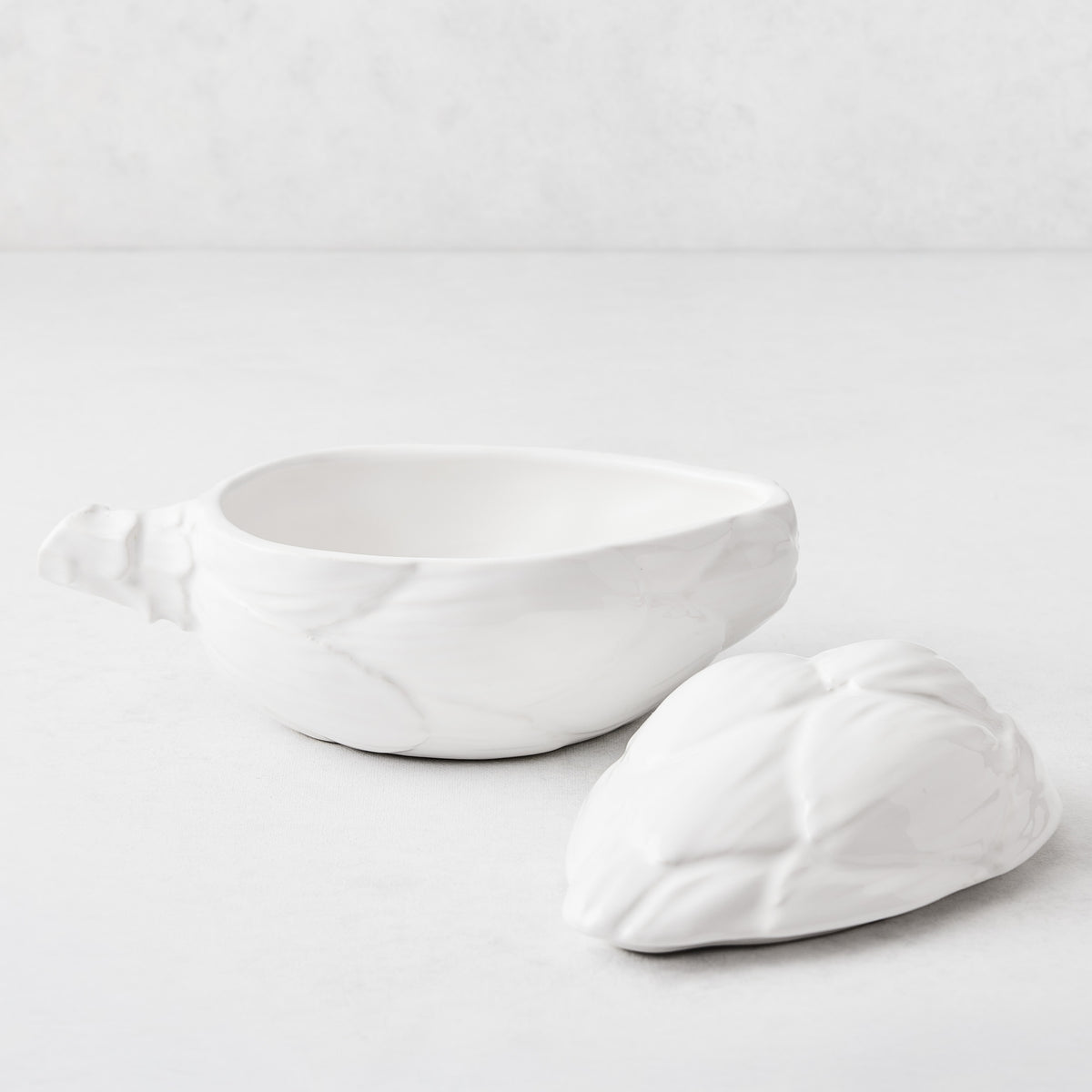 Ceramic Artichoke Bowl with Lid