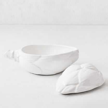 Ceramic Artichoke Bowl with Lid