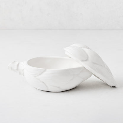 Ceramic Artichoke Bowl with Lid