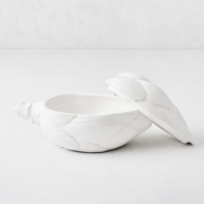 Ceramic Artichoke Bowl with Lid