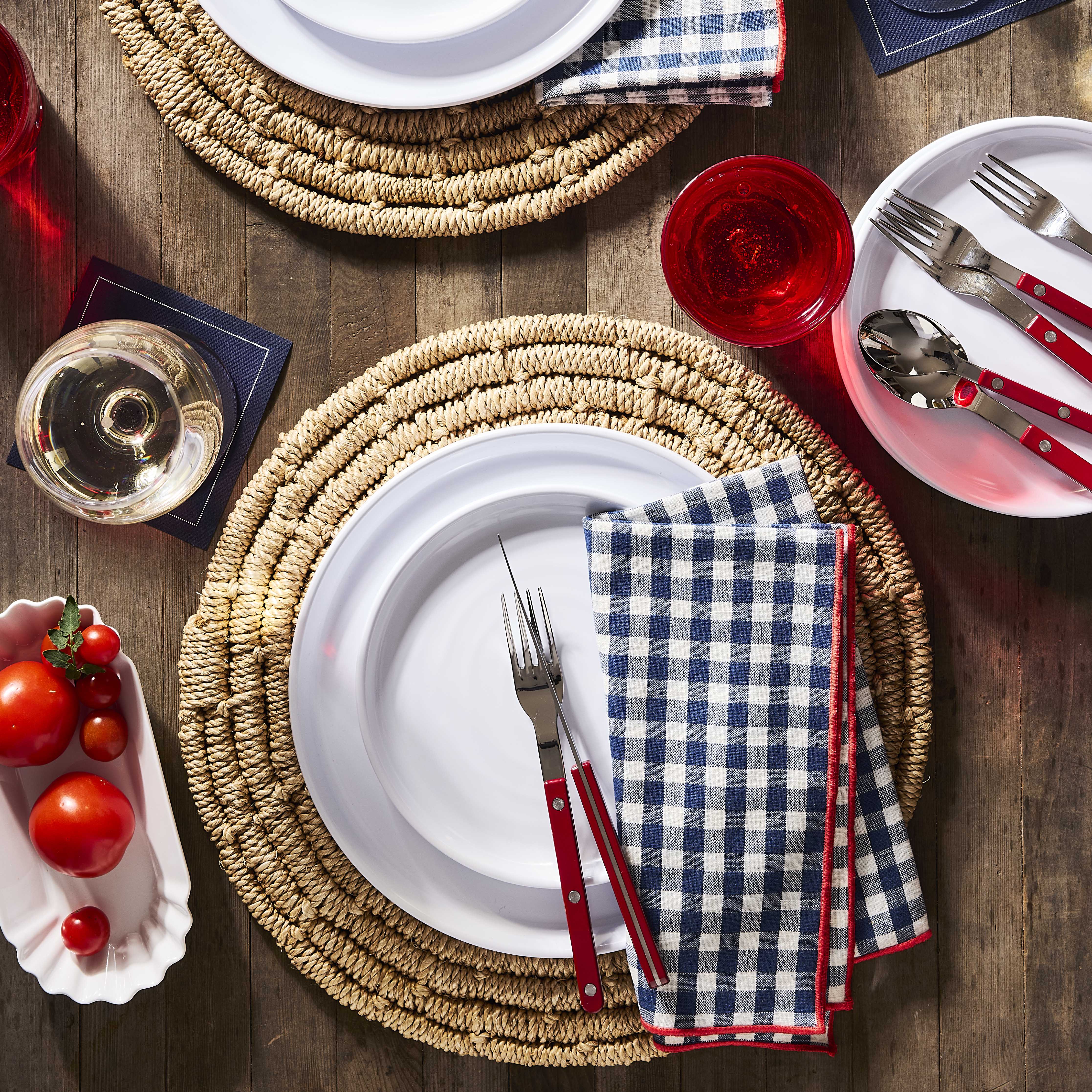 Cherry Red Bistro 5-Piece Flatware Set - Hudson Grace