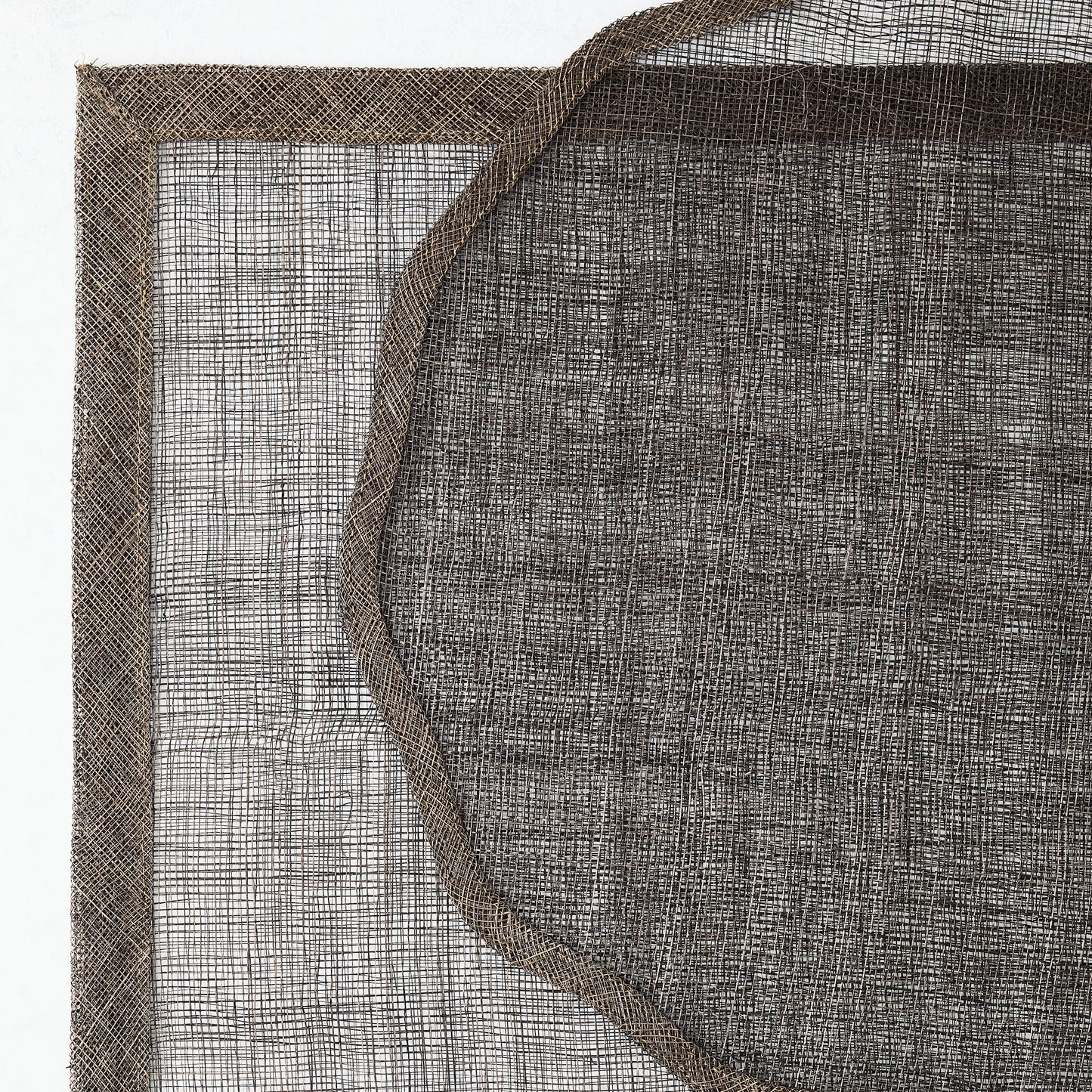 Chocolate Brown Tonal Newport Square Placemat