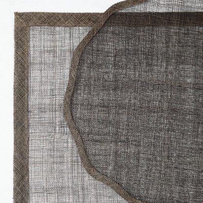 Chocolate Brown Tonal Newport Square Placemat