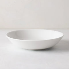HG City White Porcelain Cereal Bowl, 8" diameter, modern aesthetic.