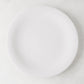 HG City White Porcelain Dinner Plate, 11" diameter, clean, crisp lines, modern aesthetic.