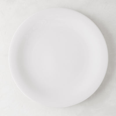 City White Porcelain Dinner Plate