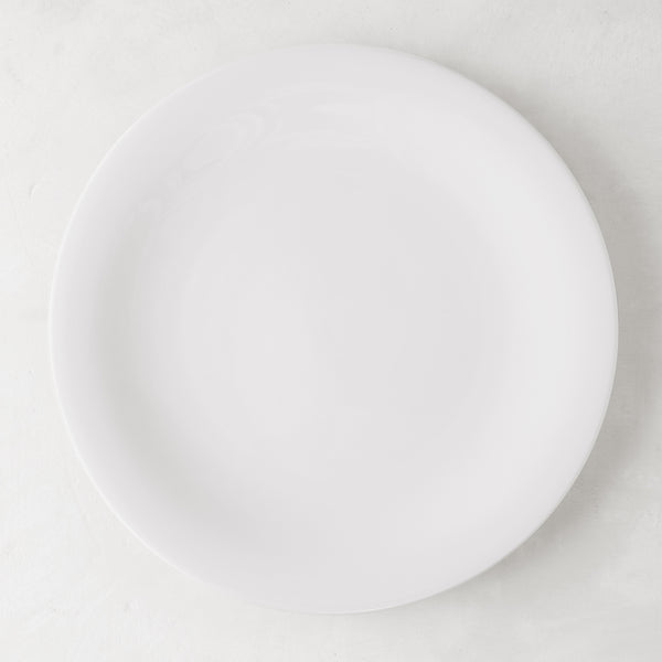 City White Porcelain Dinner Plate