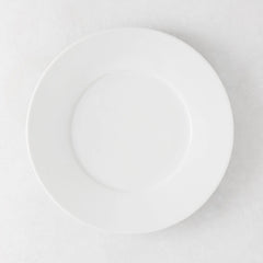 HG Classic Porcelain Salad Plate, 8.5" diameter, white, modern aesthetic.