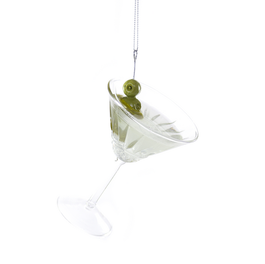 Classic Martini Christmas Tree Ornament