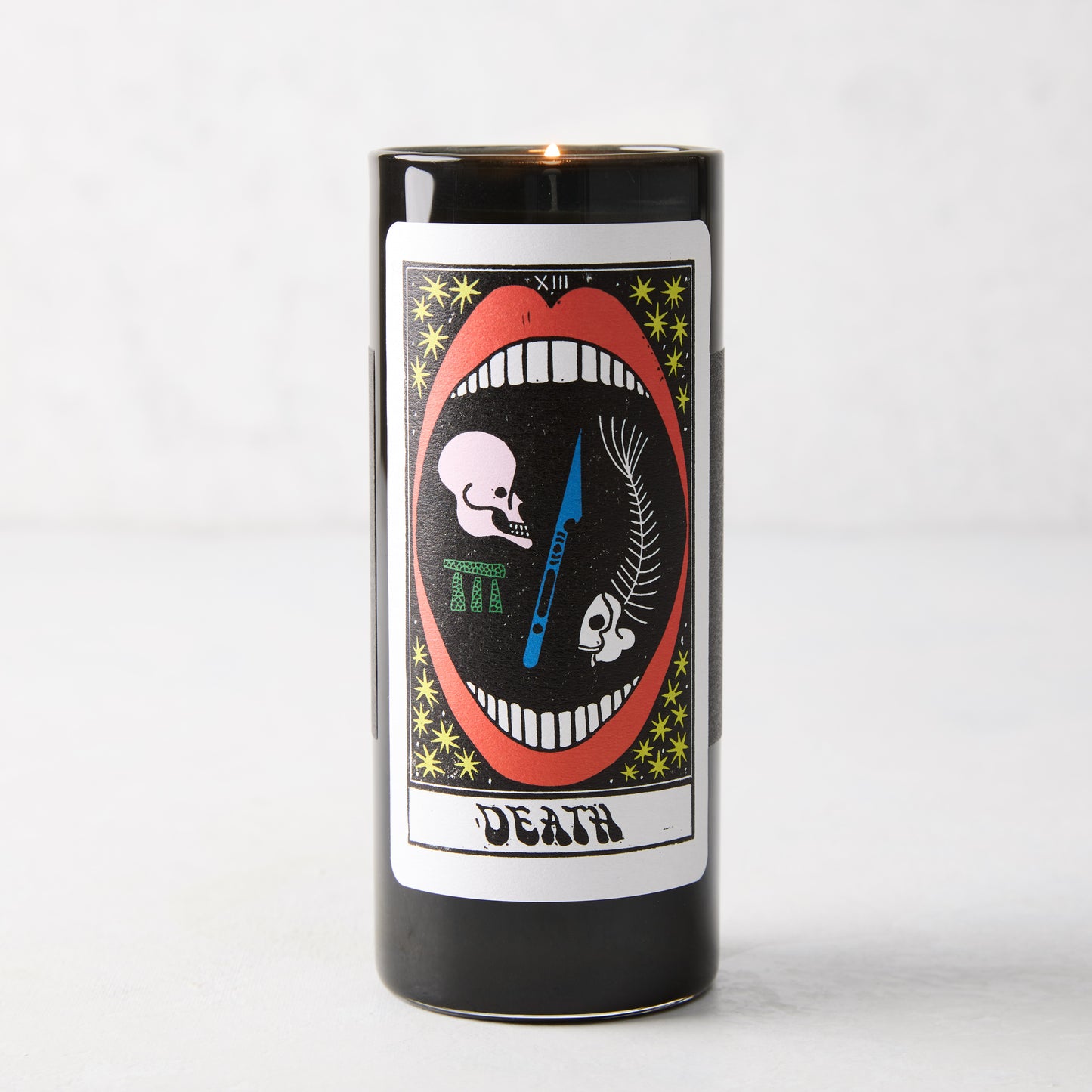 Death Tarot Card Candle