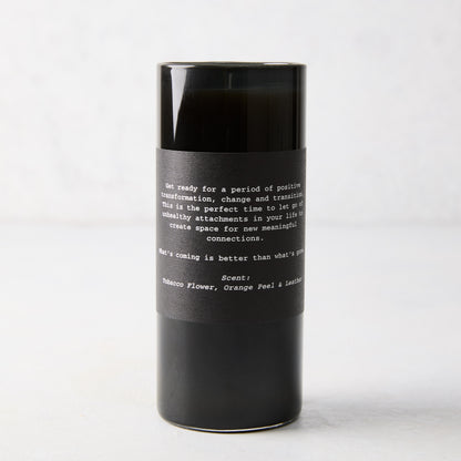 Death Tarot Card Candle