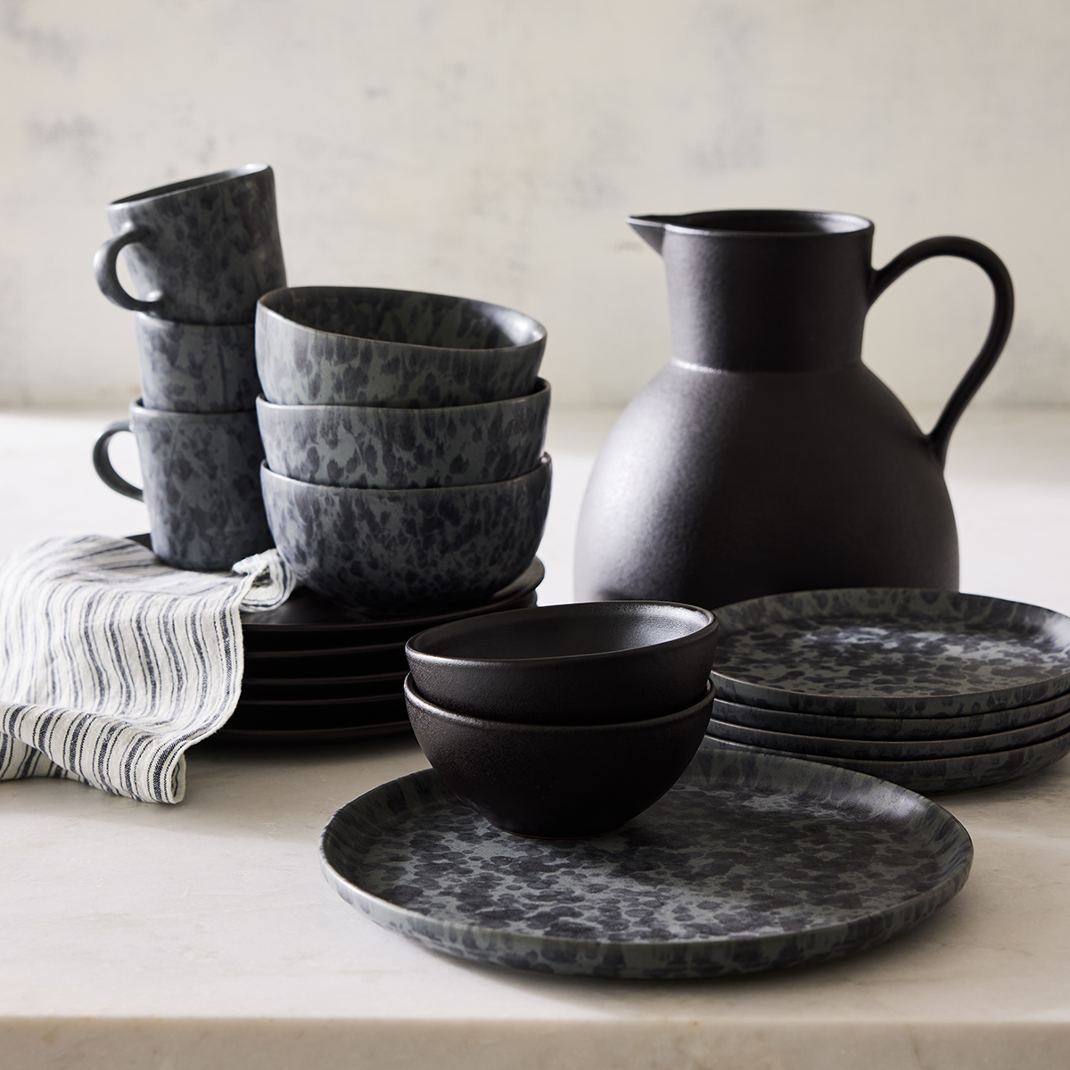 Diane Keaton + Hudson Grace Composition Splatter Stoneware Mug