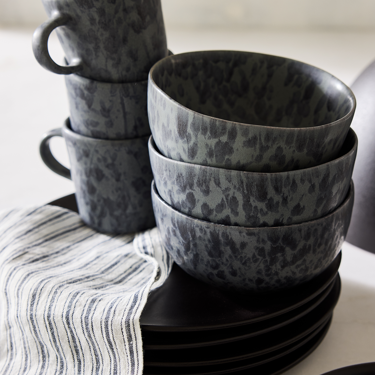 Diane Keaton + Hudson Grace Composition Splatter Stoneware Mug