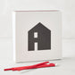 Diane Keaton + Hudson Grace "House Icon" oversized boxed matches with red 4-inch matches.