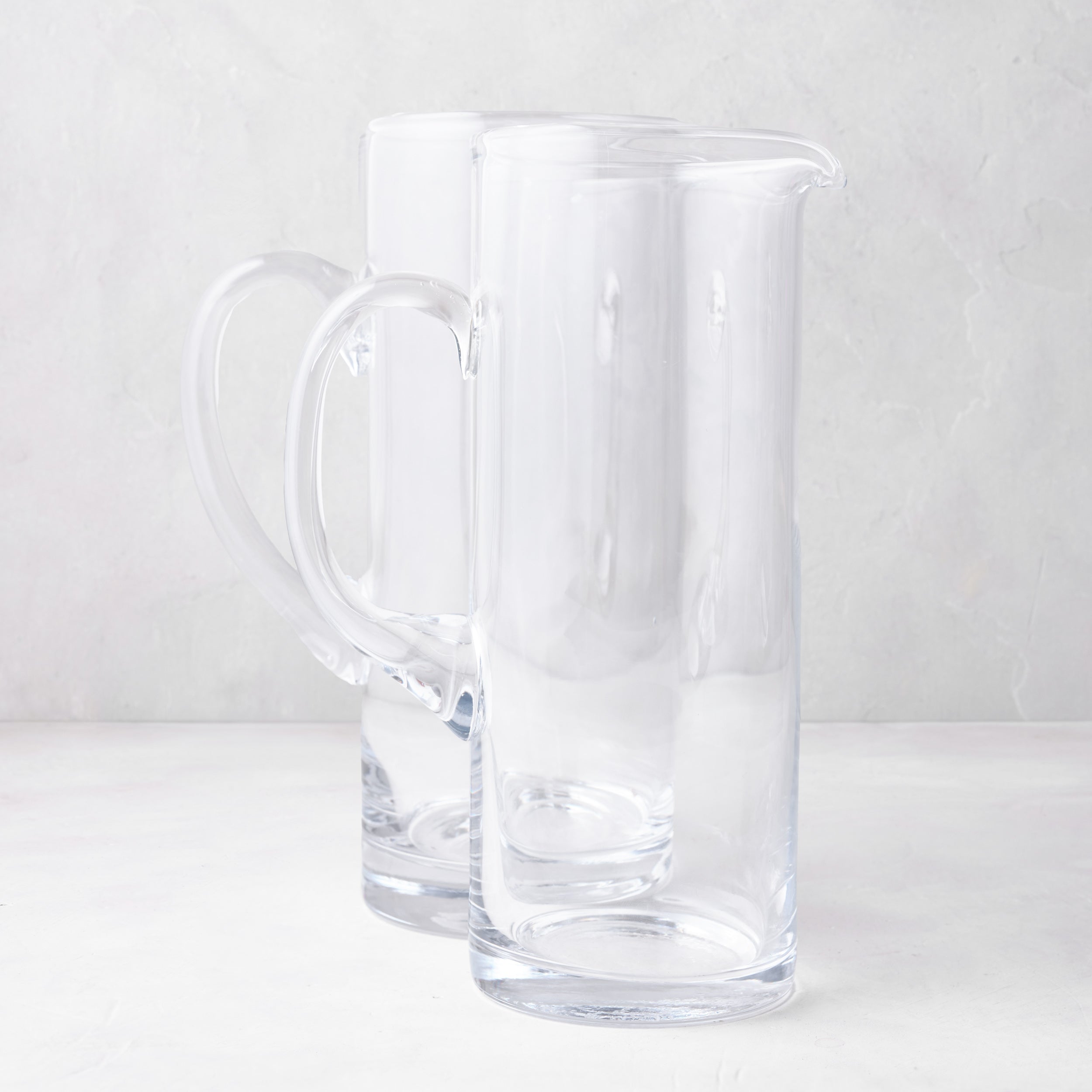 Downtown Tall Glass Bar Pitcher - Hudson Grace