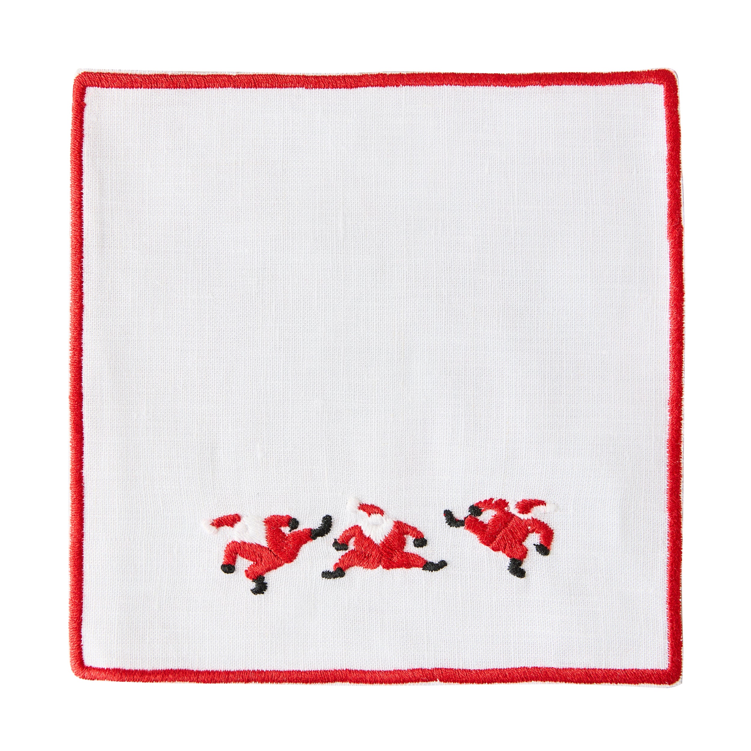 Hudson Grace Embroidered Santa Coaster - Thumbnail 5