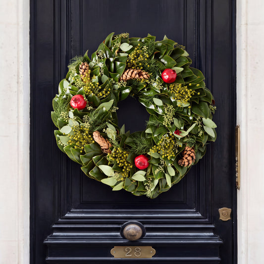 English Holiday Estate Wreath 24"