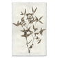 Eucalyptus #3 botanical art print on handmade Nepalese paper, featuring a sepia-toned plant illustration.