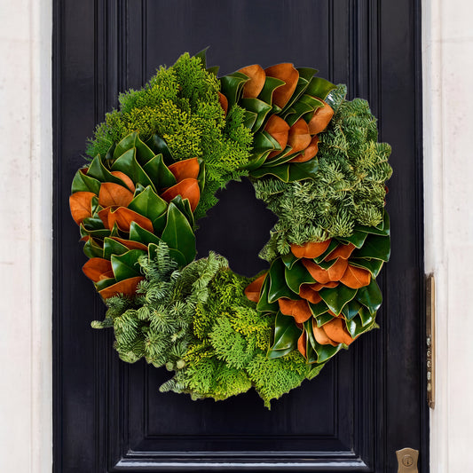 Evergreen Trinity Wreath