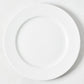 White porcelain buffet plate with a classic rim, 12.2" Dia, from the Everyday collection.