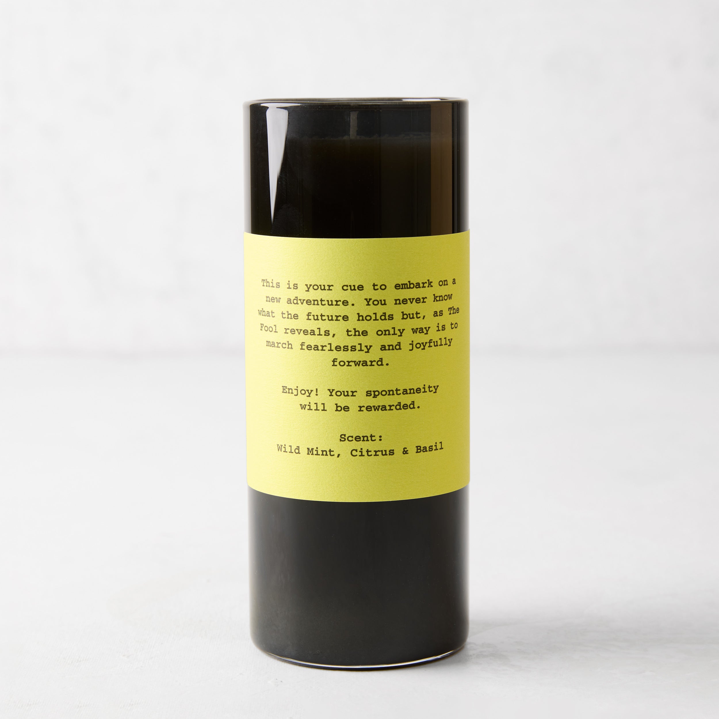 Fool Tarot Card Candle - Hudson Grace