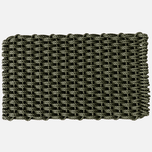 Forest Green Rope Doormat