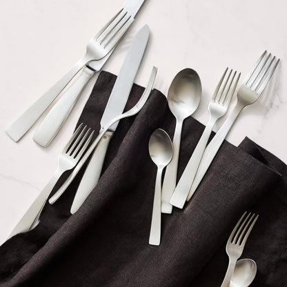 Gio Ponti Satin Silverplate 5-Piece Flatware Set