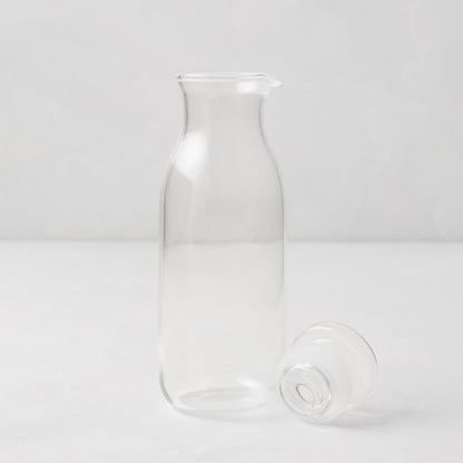 vintage glass salad dressing bottle Glass Salad Dressing Bottle, 9 oz