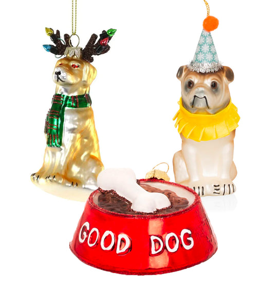 Hudson Grace Dog Lover Ornament Set