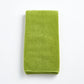 HG Signature aloe green zero twist cotton hand towel, 20x30 inches, with matching bias piping.