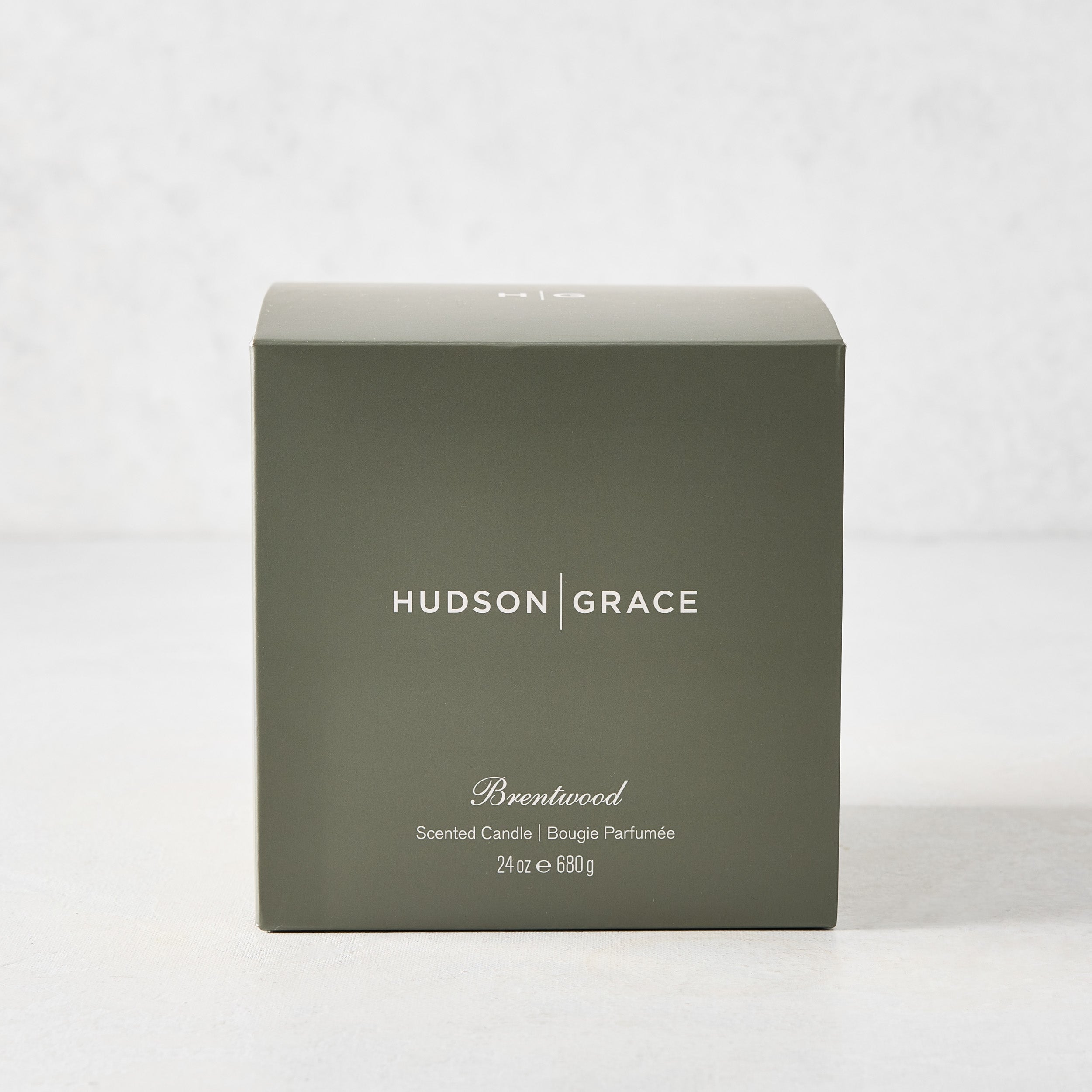 Hudson Grace Brentwood Scented 3-Wick Candle - Hudson Grace