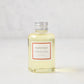 Hudson Grace Original Scented Reed Diffuser Oil Refill, 4oz clear glass bottle with silver cap and white label.
