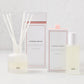 Hudson Grace Savannah Room Spray and Diffuser Gift Set with frosted glass bottles and white packaging.