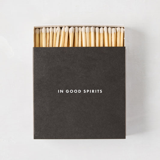 "In Good Spirits" Oversized Matches