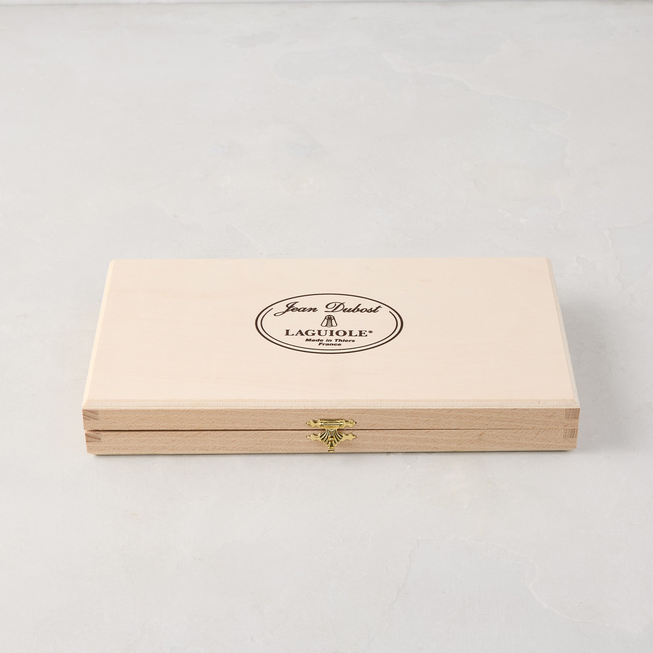 Jean Dubost Laguiole Stainless Steel Table Knives, Set of 6