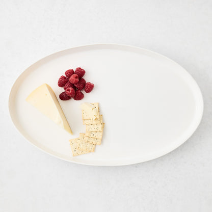Large Stoneware Oval Nesting Serve Platter
