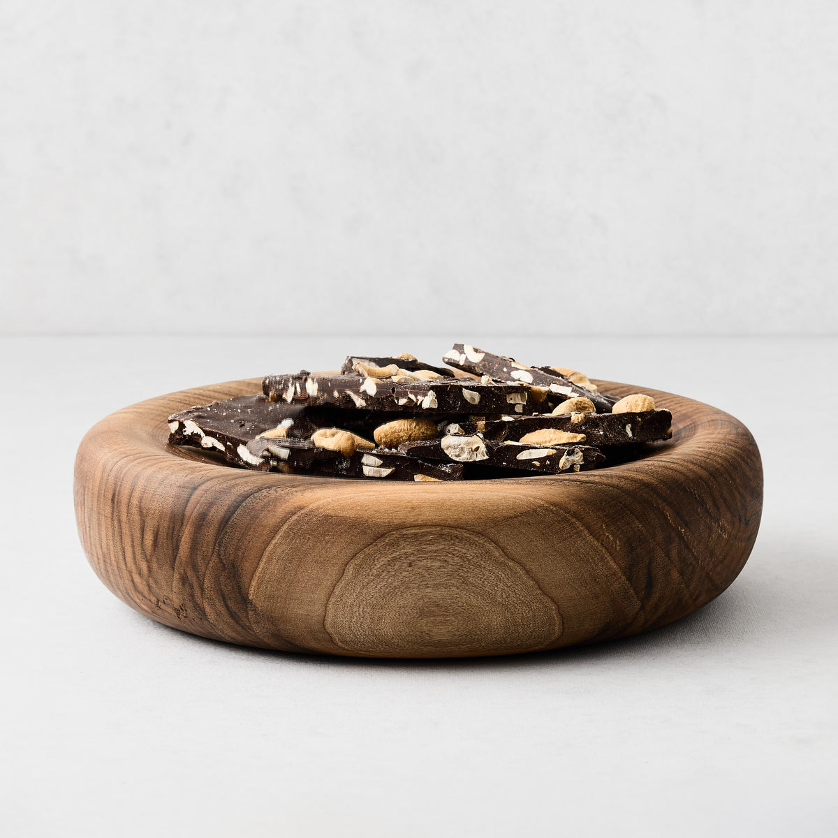 Large Walnut Wood Nut Bowl