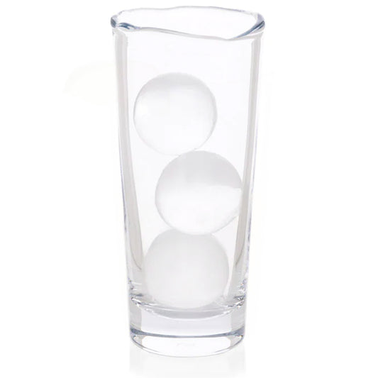 Mozes Scissor-Cut Water Glass, 10.5 oz.