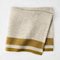 Lexington Gold Stripe Border Napkin