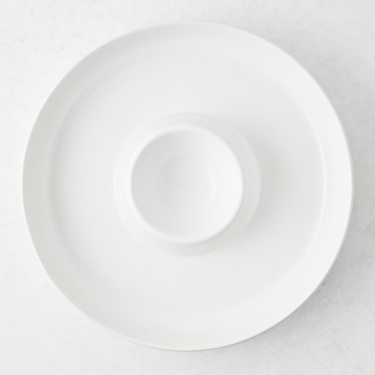 Lisbon Stoneware Chip and Dip Bowl