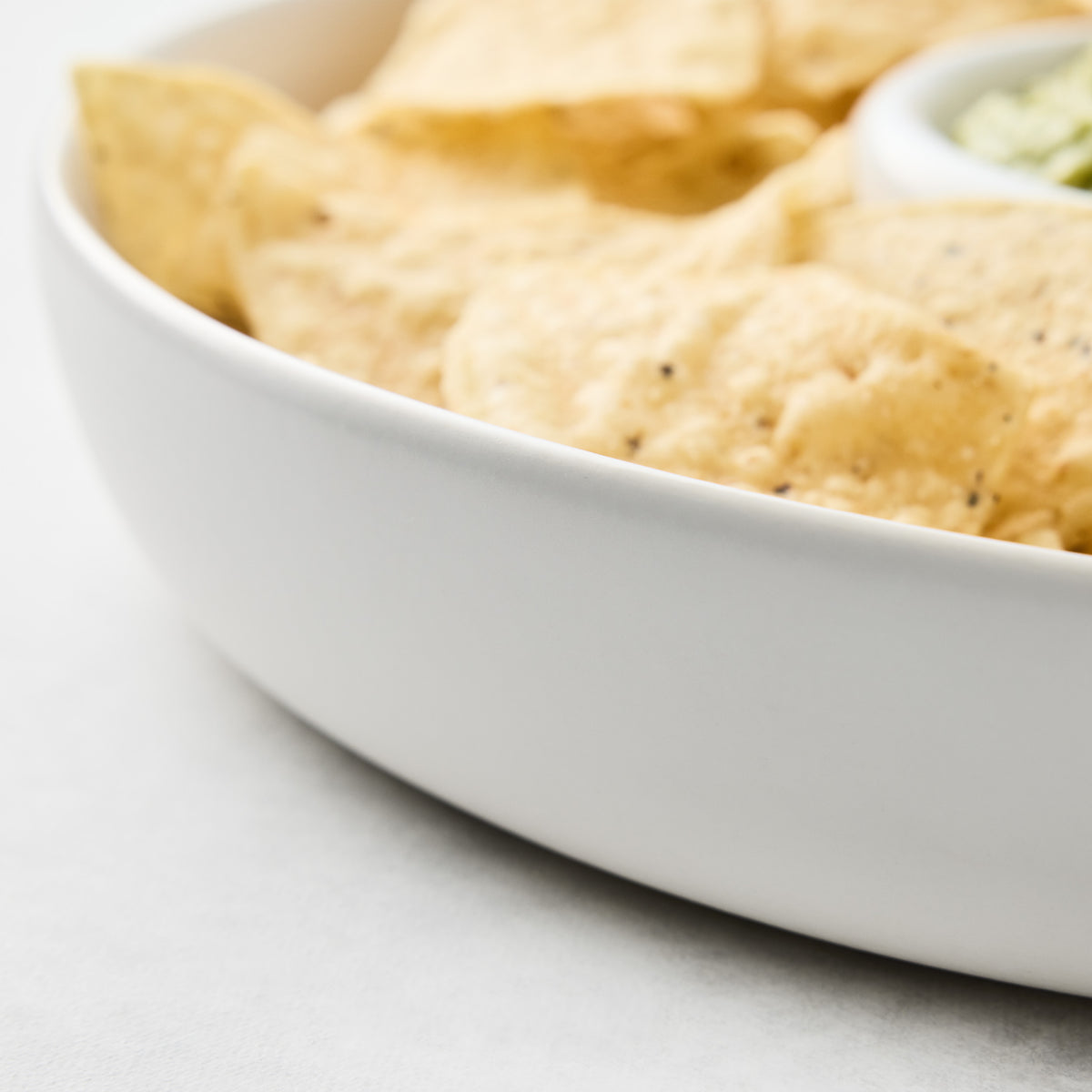 Lisbon Stoneware Chip and Dip Bowl