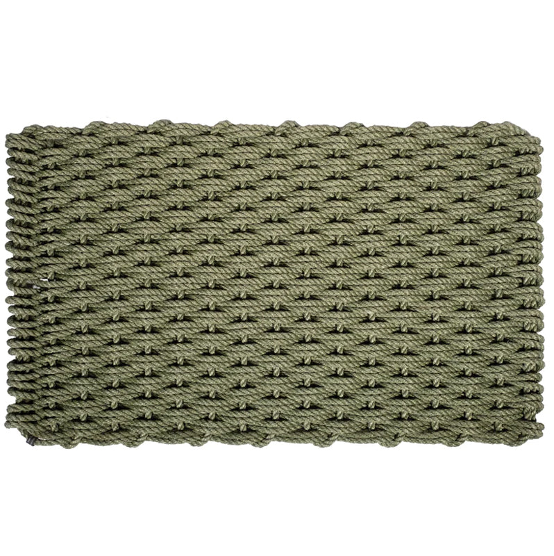 Loden Green Rope Doormat