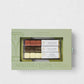 Luxe Martini Classics Mixer Cube Trio box with Espresso, Lemon Drop, and Cosmo shimmer cubes.