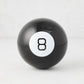 Classic 4.5-inch black Magic 8-Ball toy with a white circular window and black number eight on a white background.