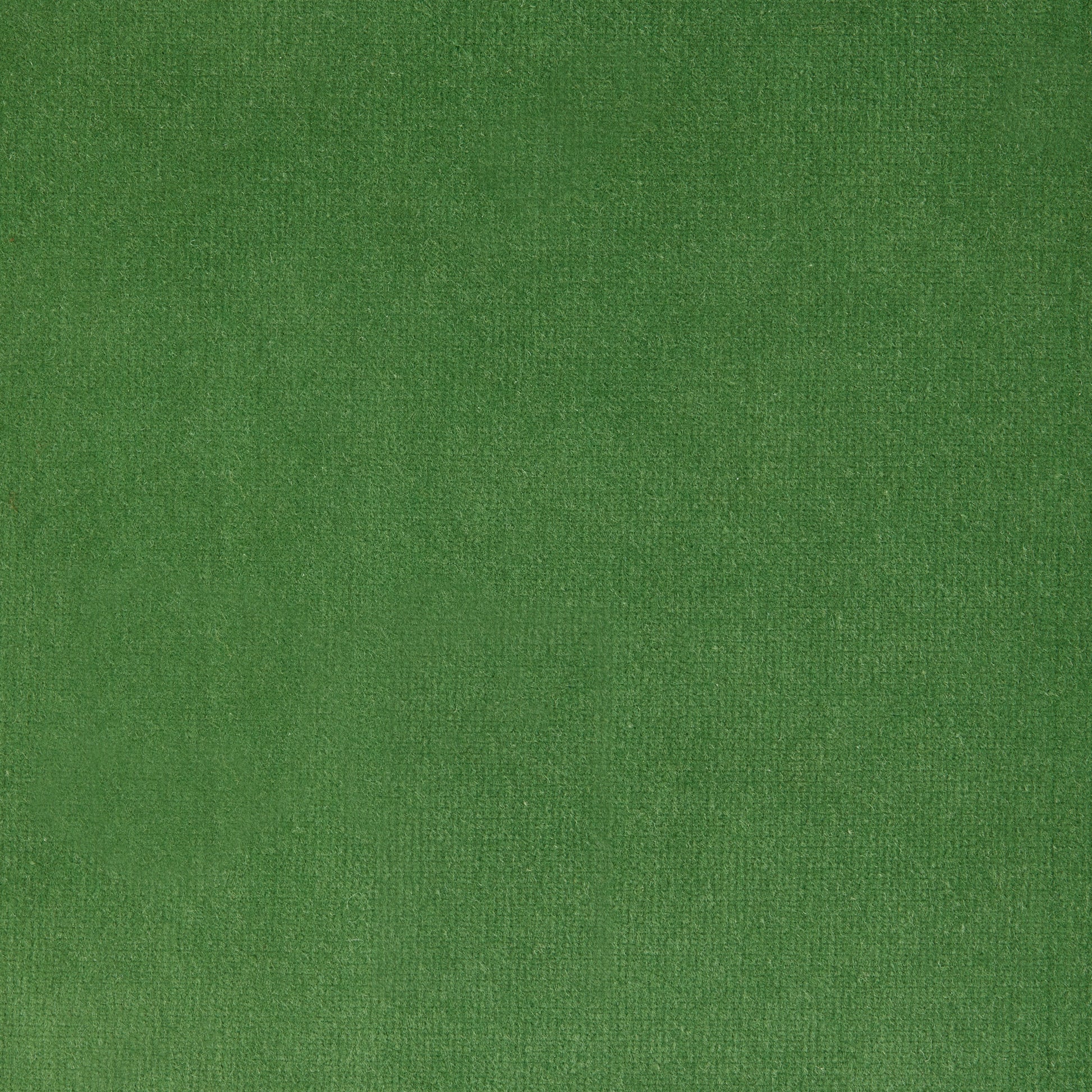 Meadow Green Wide Velvet and Linen Stripe Pillow fabric swatch.