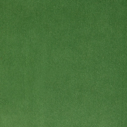 Meadow Green Wide Velvet and Linen Stripe Pillow fabric swatch.
