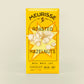 Meurisse Roasted Hazelnuts Milk Chocolate bar in bright yellow packaging with hazelnut illustration.