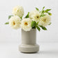 Mini Taupe Sharpo Glass Vase