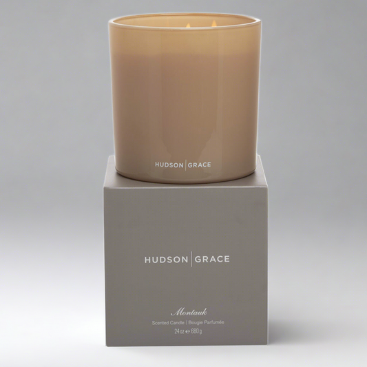 Hudson Grace Montauk Scented 3-Wick Candle